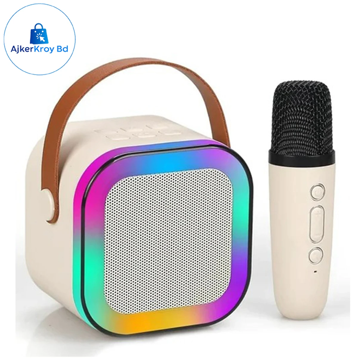 K12 Portable Karaoke Speaker With Wireless Microphone