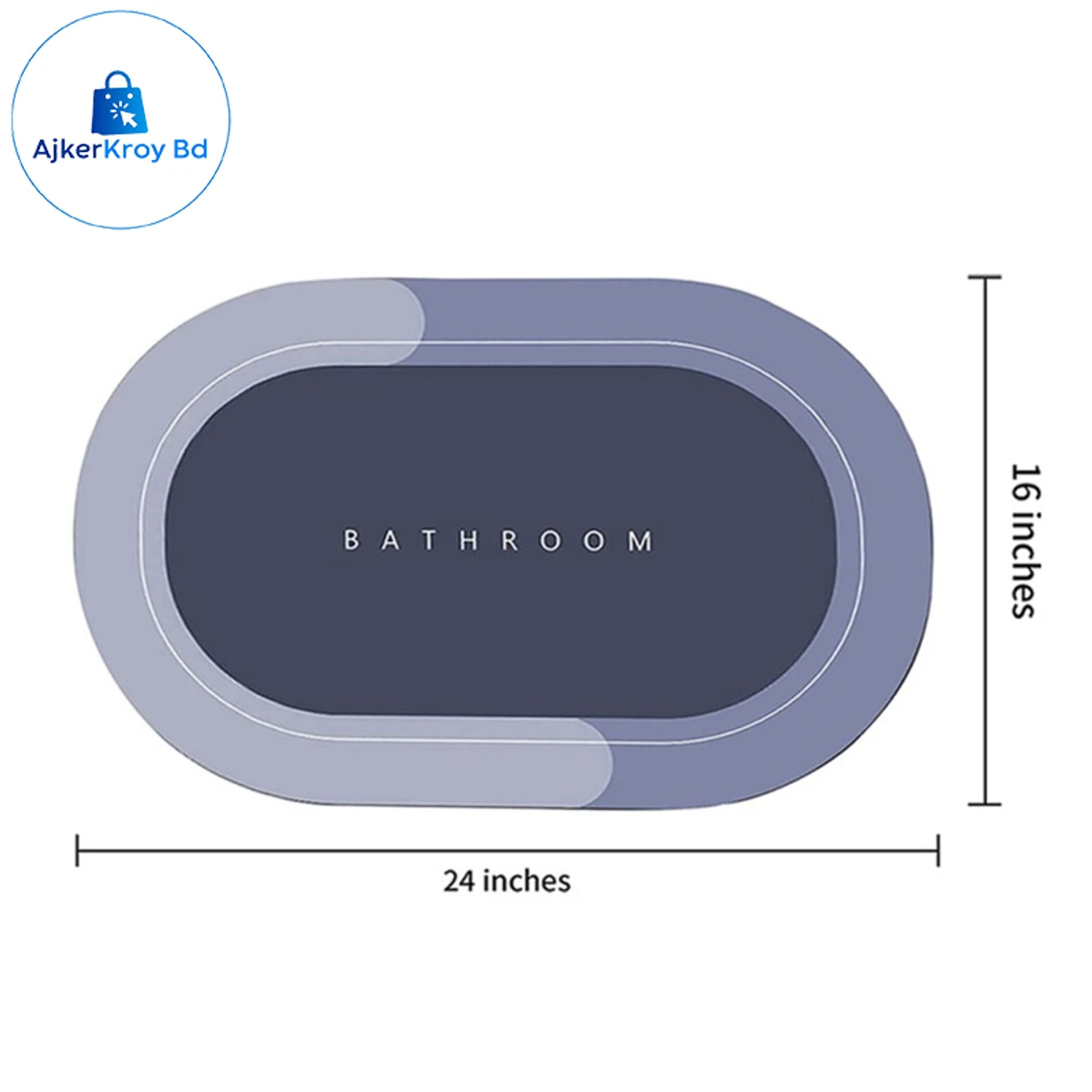Bathroom Mat ( 2 Pcs )