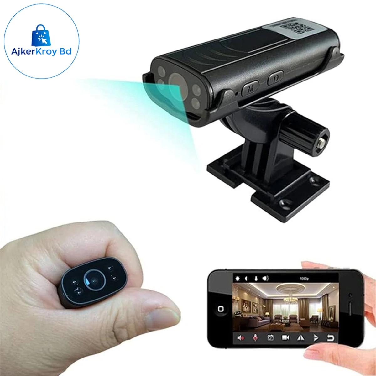 Smart Rechargeable Wi-Fi Camera F3