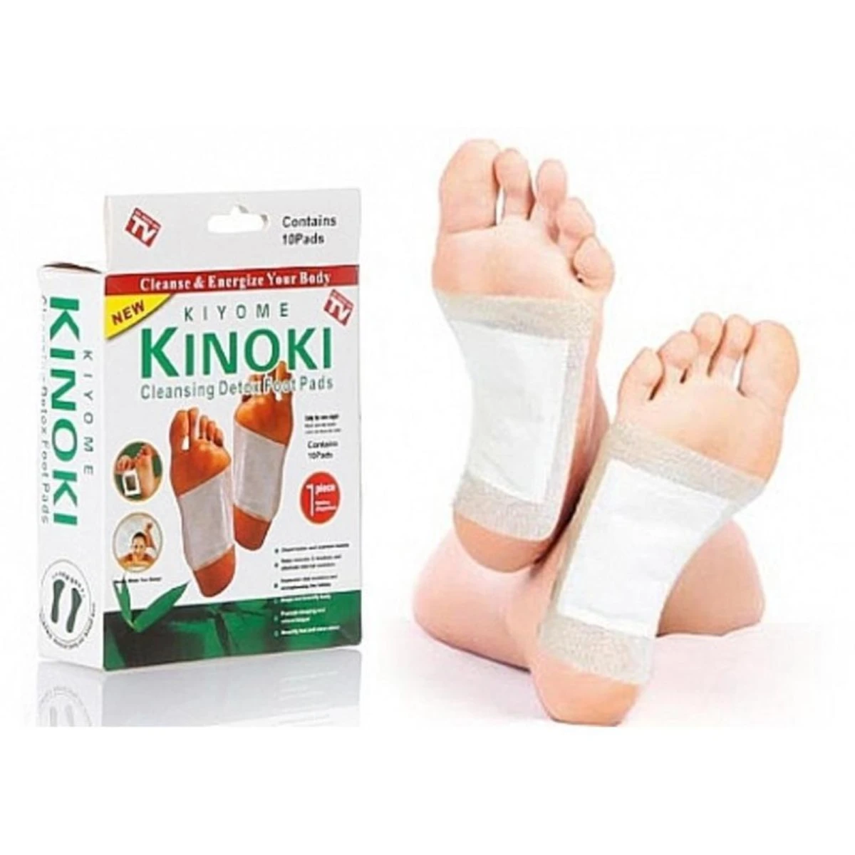 Kinoki Detox Foot Pads (6-প্যাকেট--ফুল কোর্স