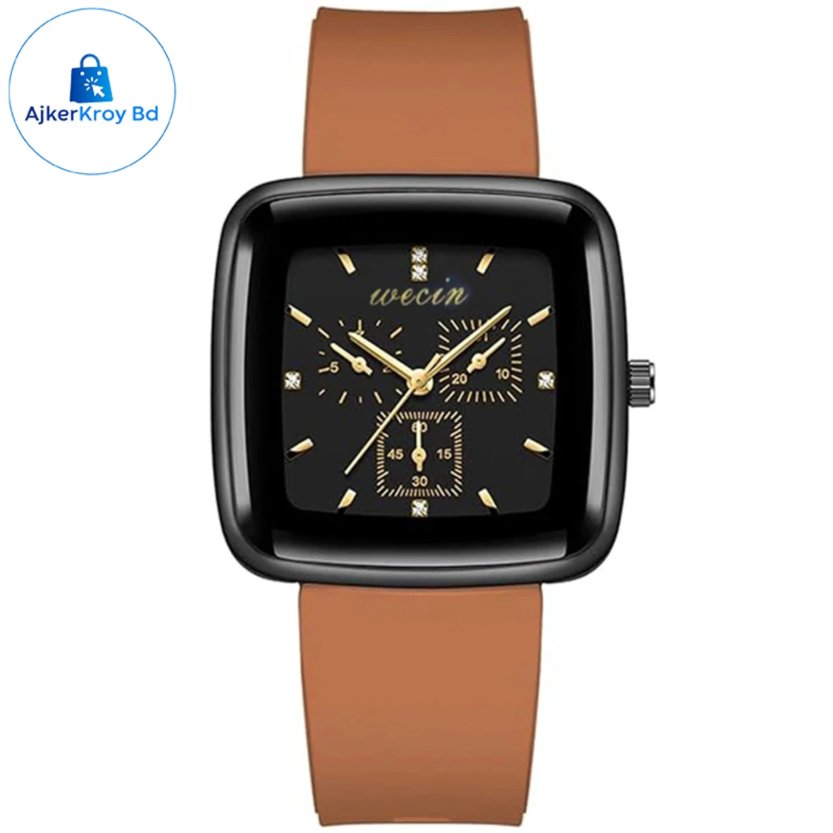 Silicon Belt Wrist Watch