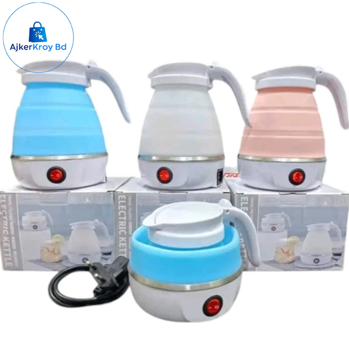 Silicone Folding Electric Kettle