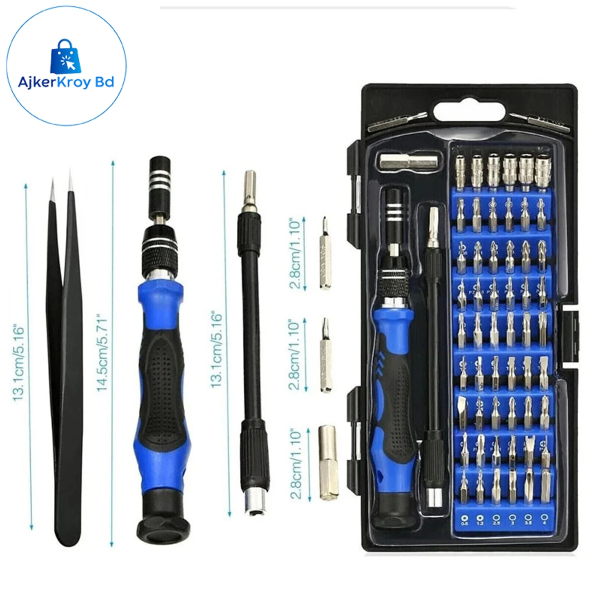 58Pcs Screwdriver Tool Kit Set Mobile Phone Computer Laptop