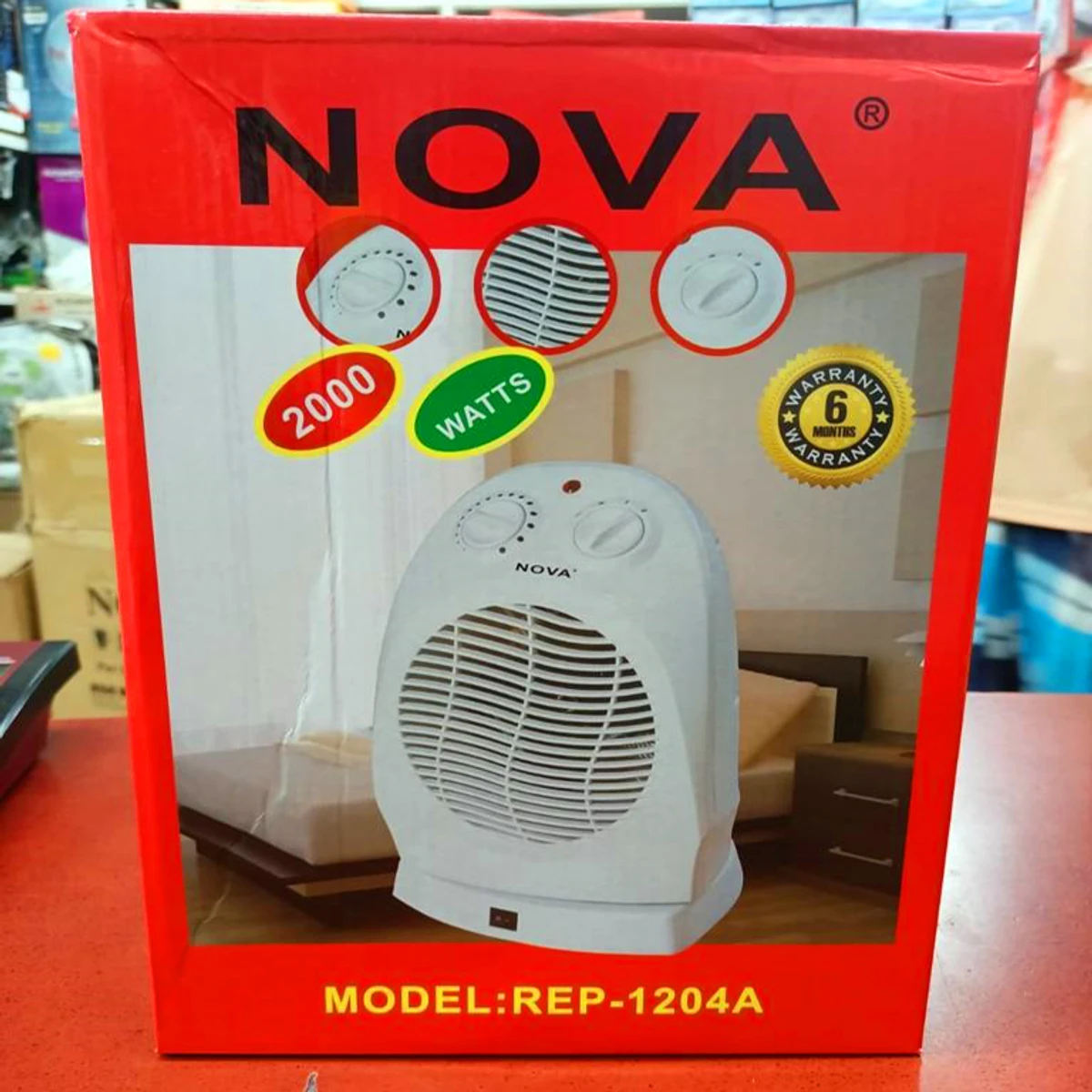 Moving Nova Room Heater REP-1204A