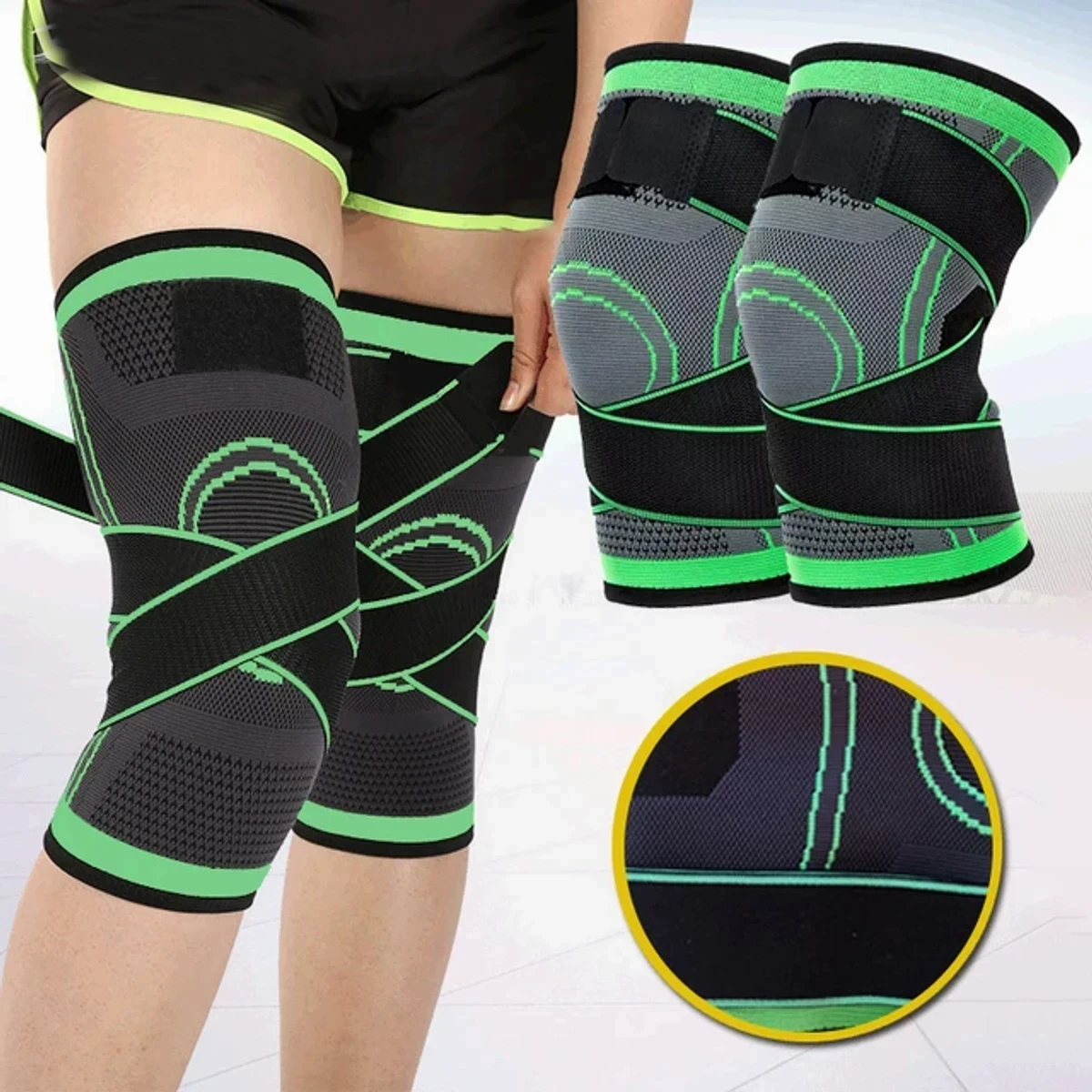 Knee Compression Sleeve ( 2 PCS )