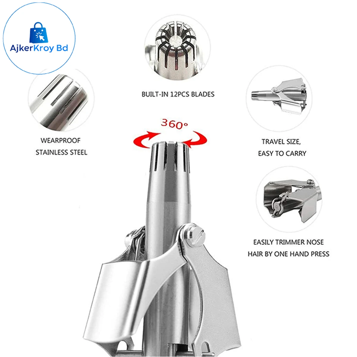 Pocket Nose Hair Trimmer