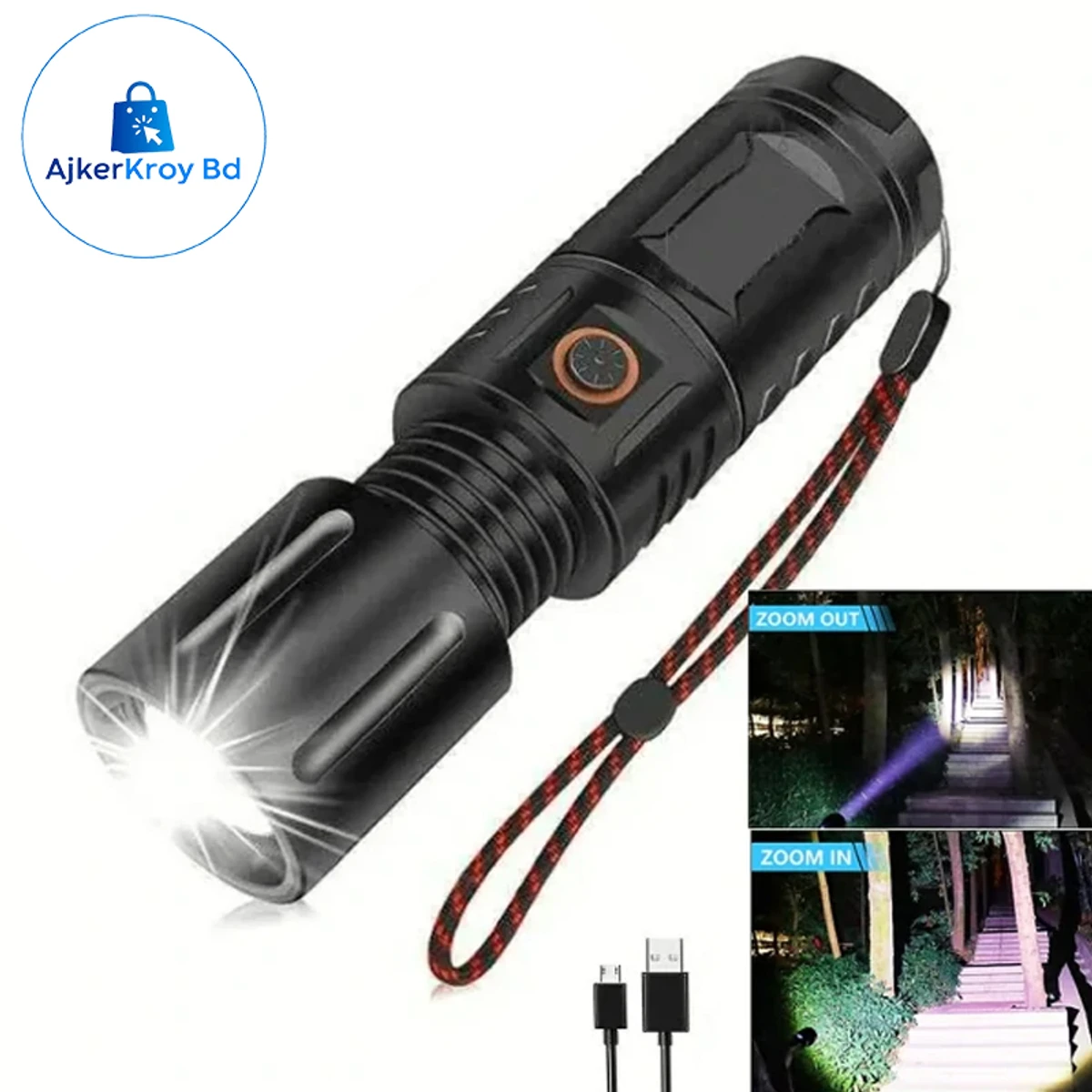 20000 mAh Japani Rechargeable Torch Light and with power bank