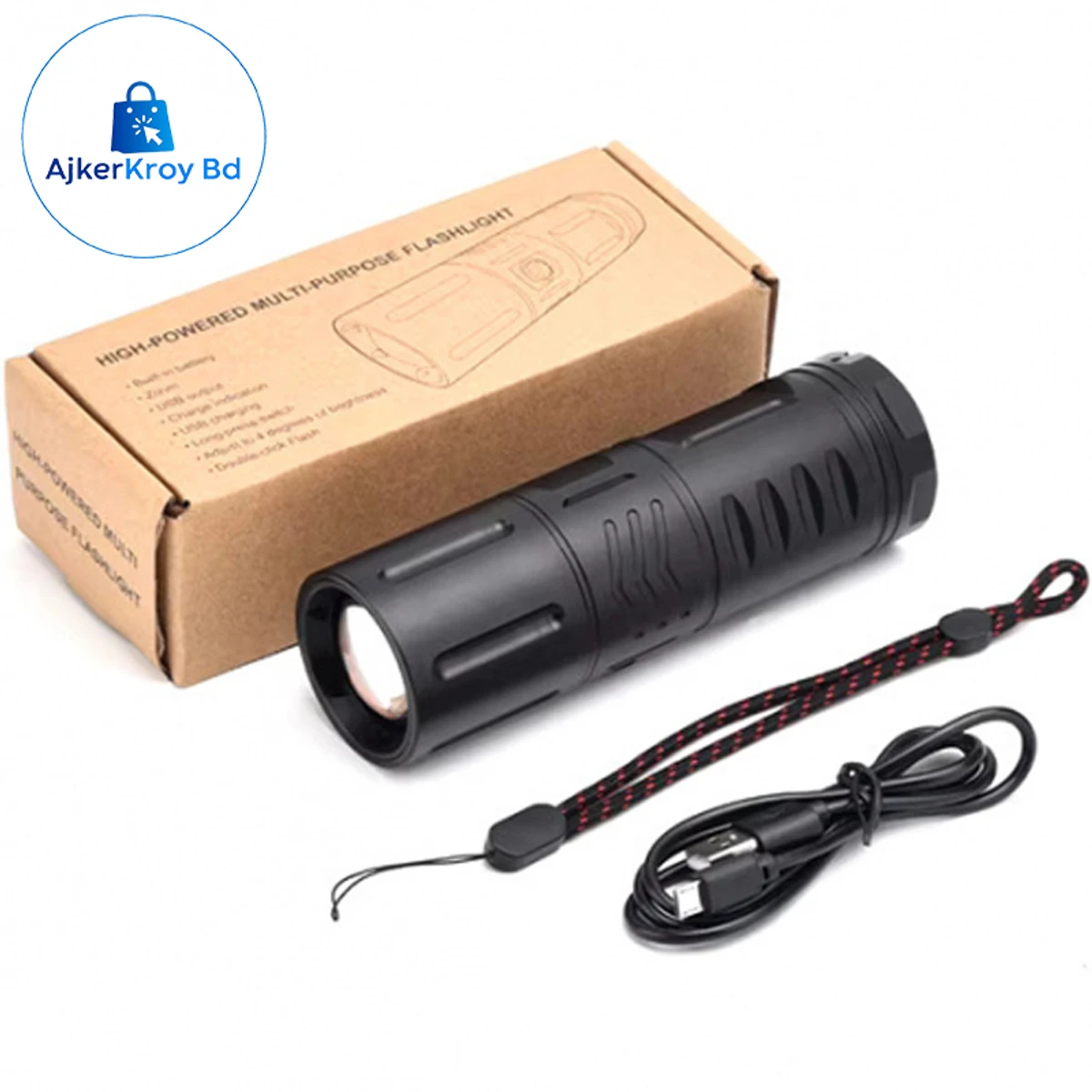 20000 mAh Japani Rechargeable Torch Light and with power bank