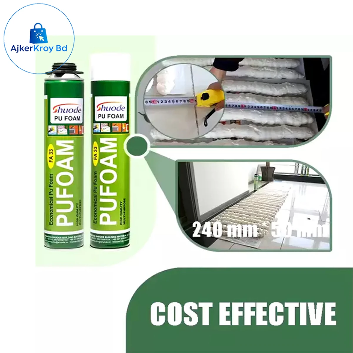 High-Density Closed-Cell Polyethylene Foam