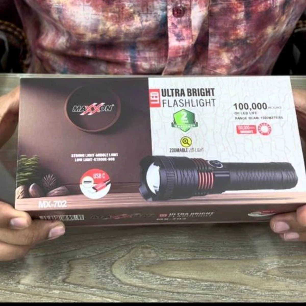 ULTRA BRIGHT FLASH TOUCH LIGHT