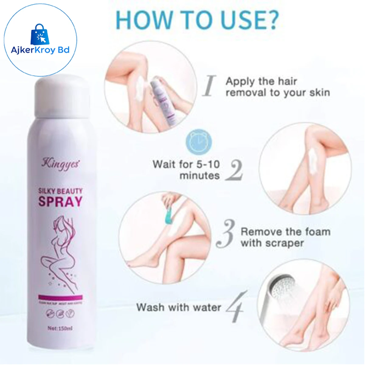 Kingyes Silky Beauty Spray