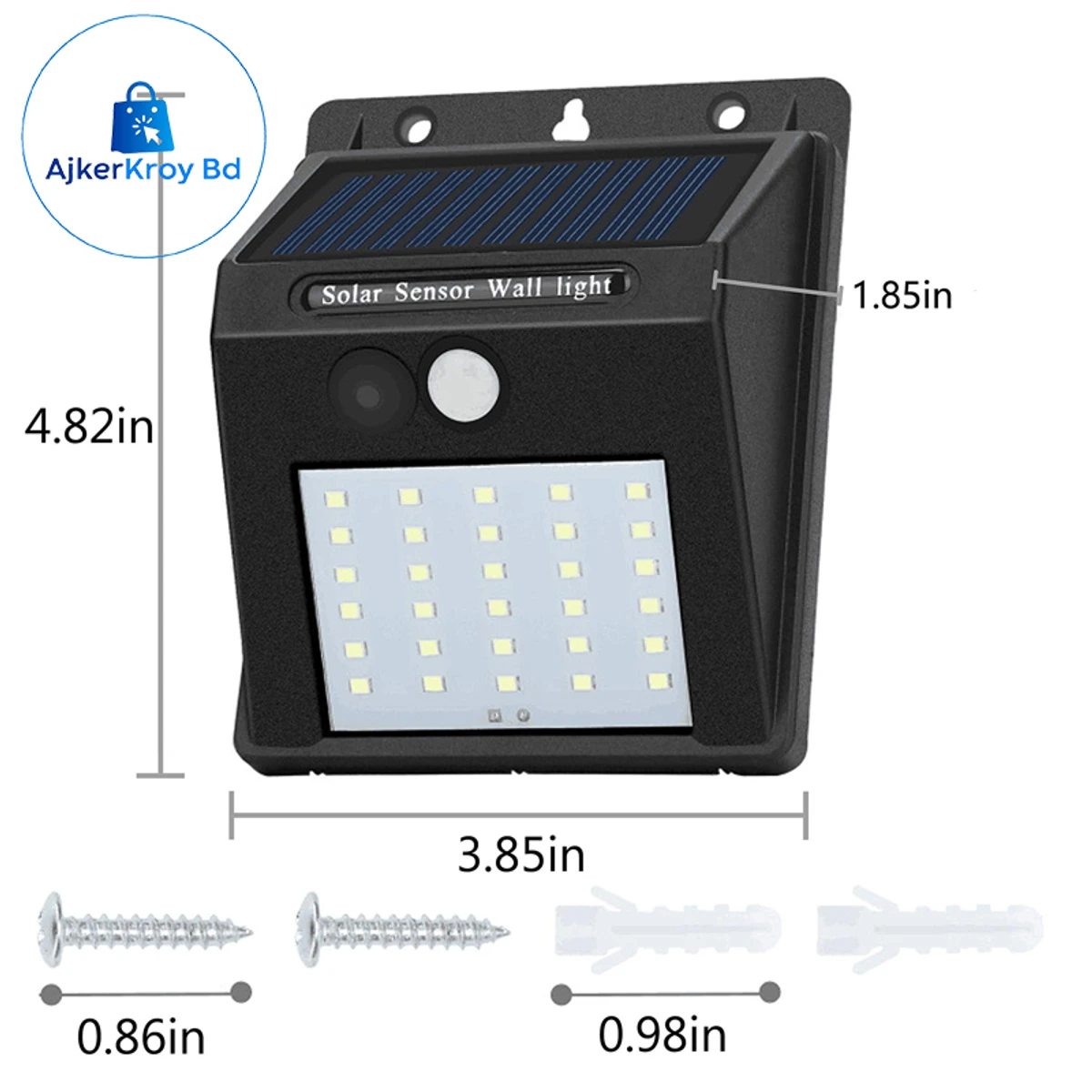Solar Mirror Sensor Light (1Pcs)